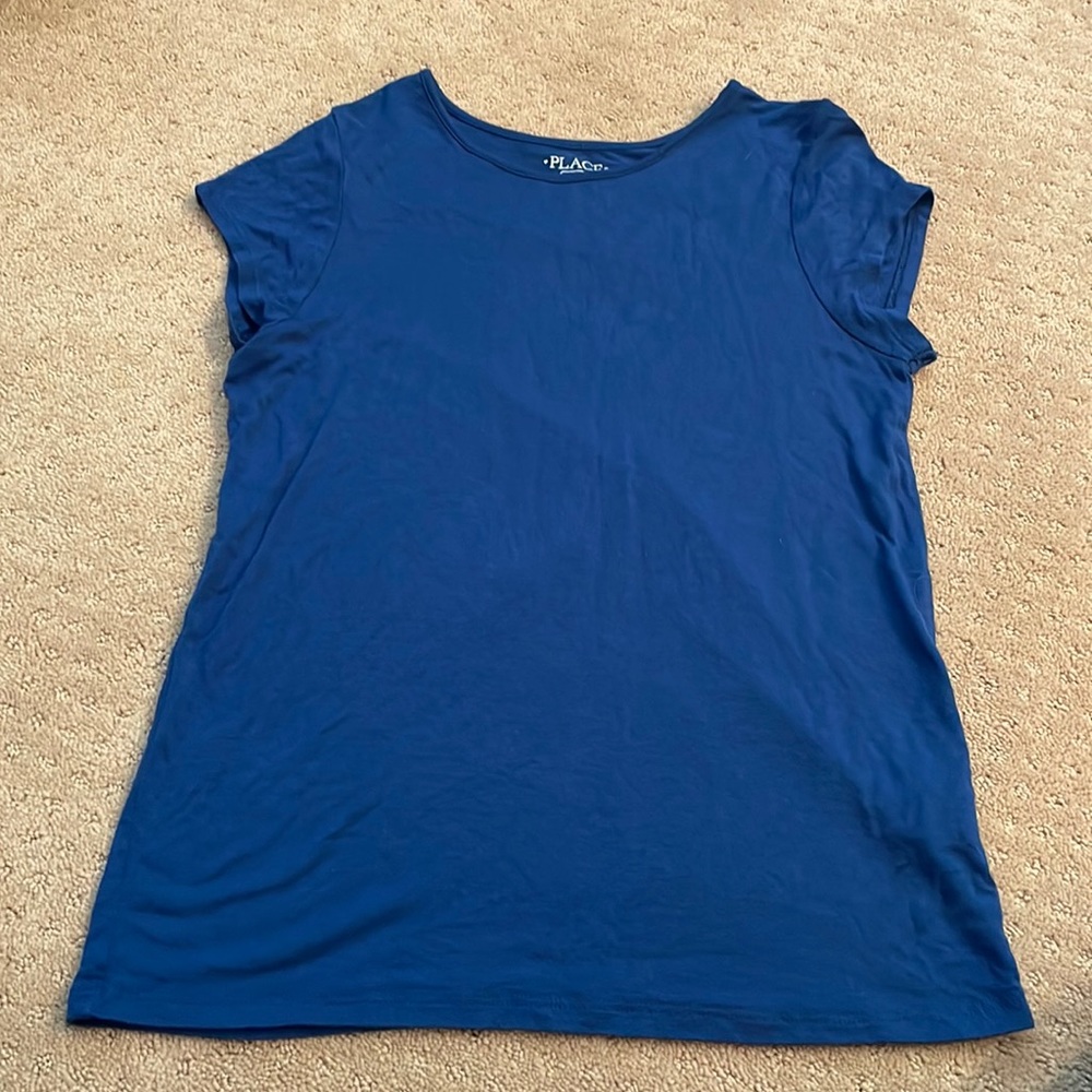 Girls blue top